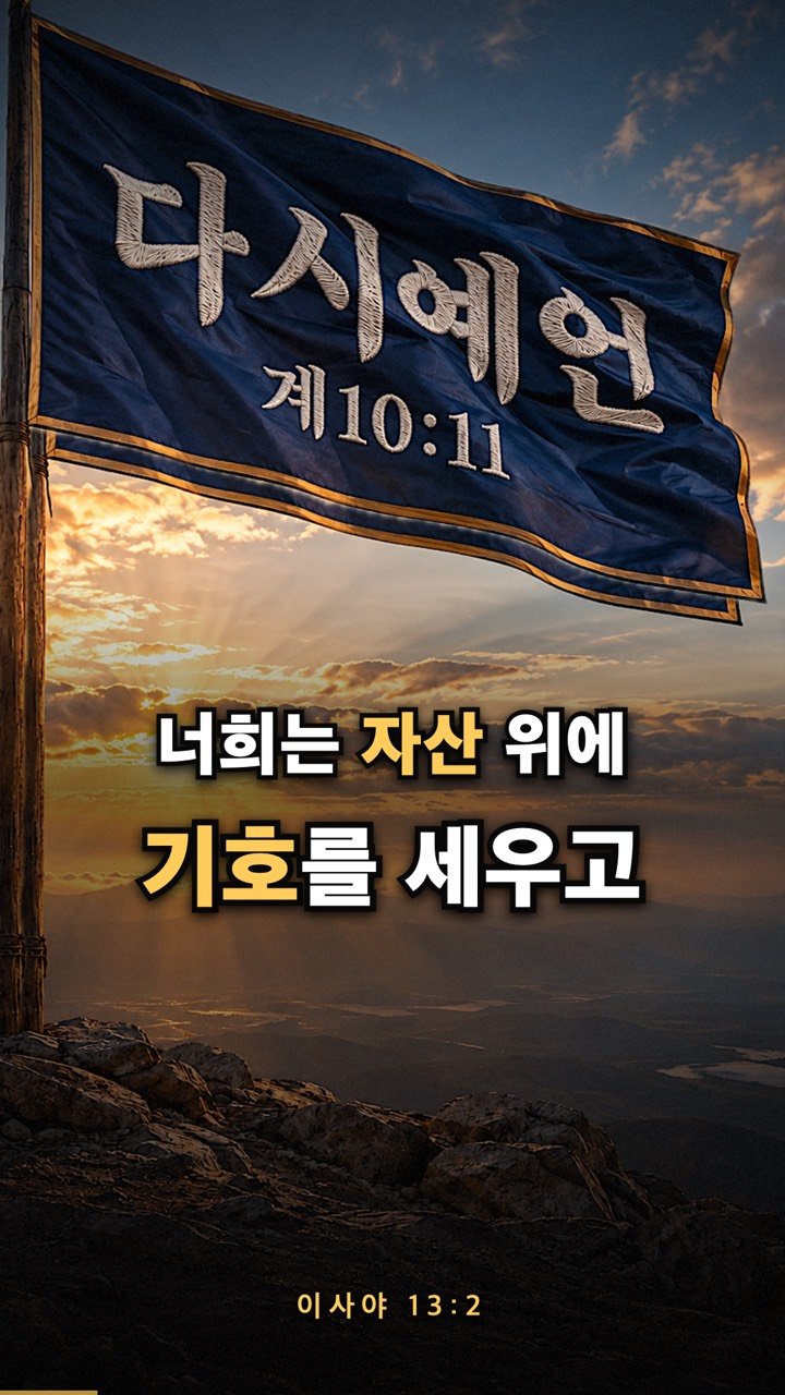 이사야 13장 2절 말씀영상 썸네일